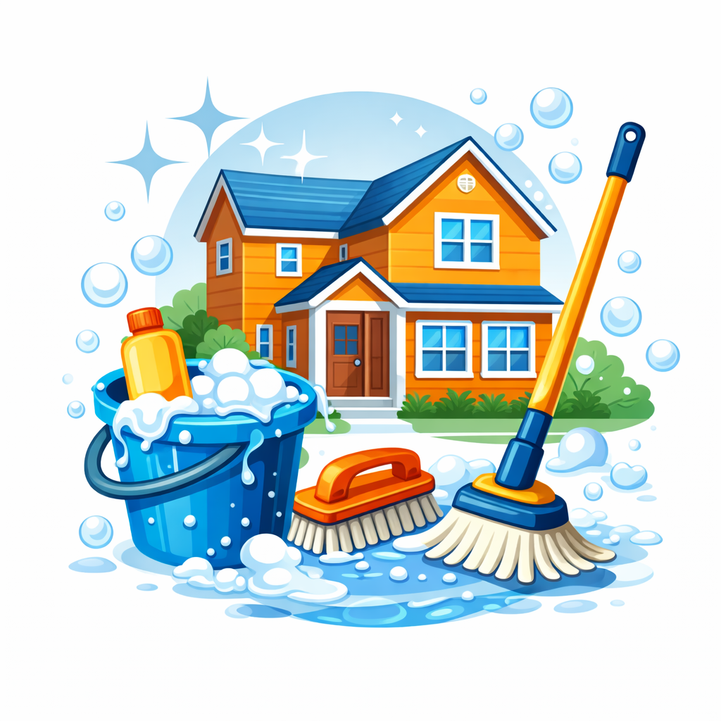 تنظيف منازل